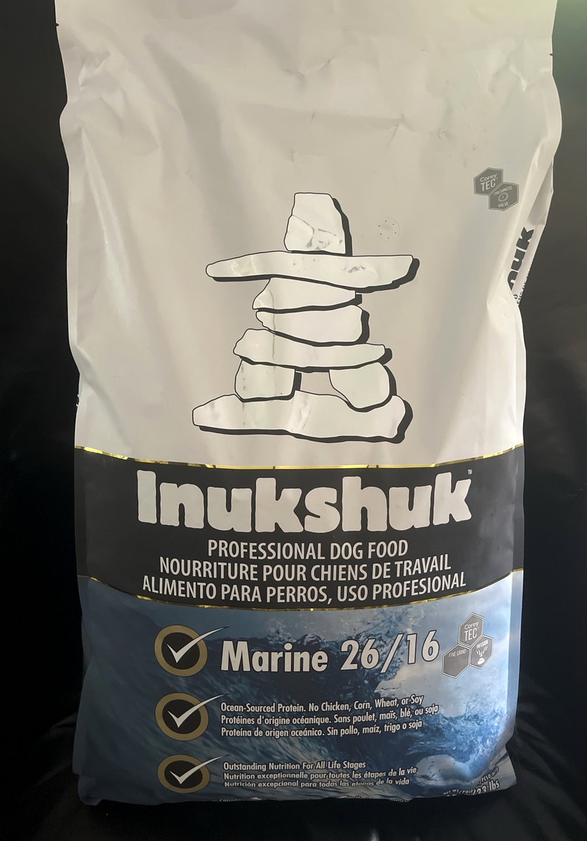Bag of Inukshuk Professional Dog Food, Marine 26/16