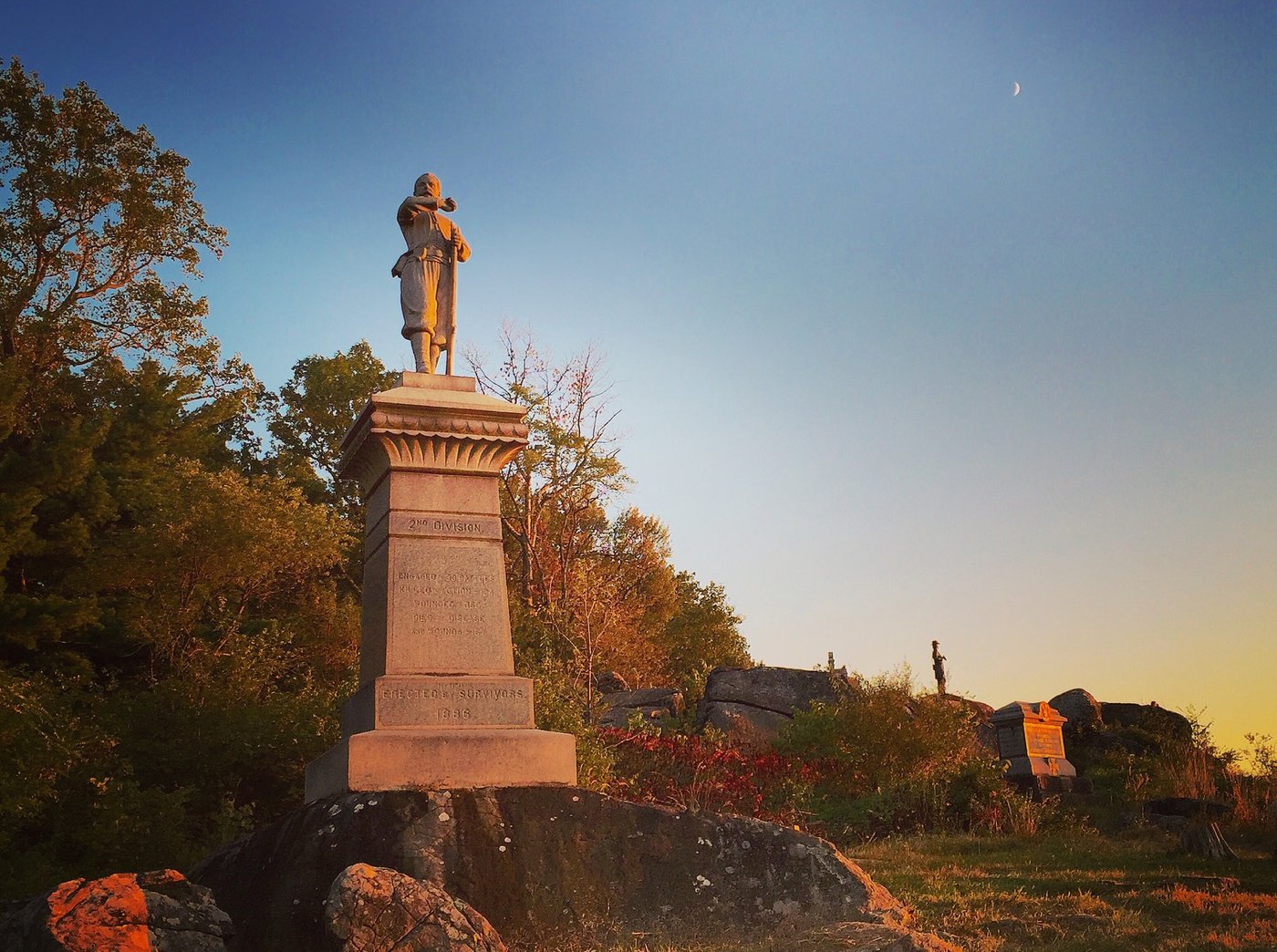 Little Round Top and Big Round Top