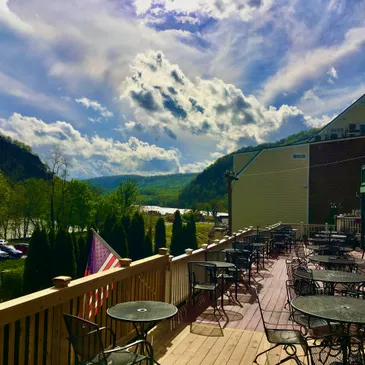 Rabbit Hole patio